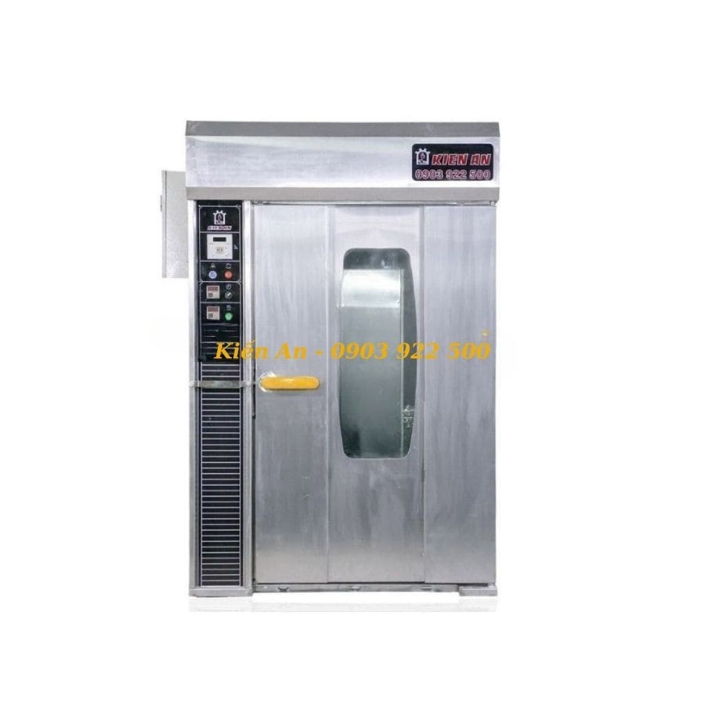 Lò Nướng Bánh mì Xoay 6 Khay Điện Dầu Kiến An