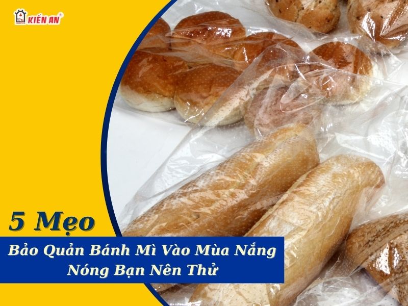 5 Mẹo Bảo Quản Bánh Mì Vào Mùa Nắng Nóng Bạn Nên Thử