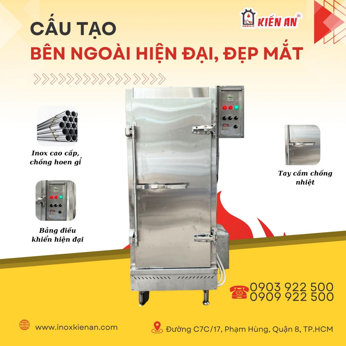 Cấu tạo lớp bên ngoài của tủ