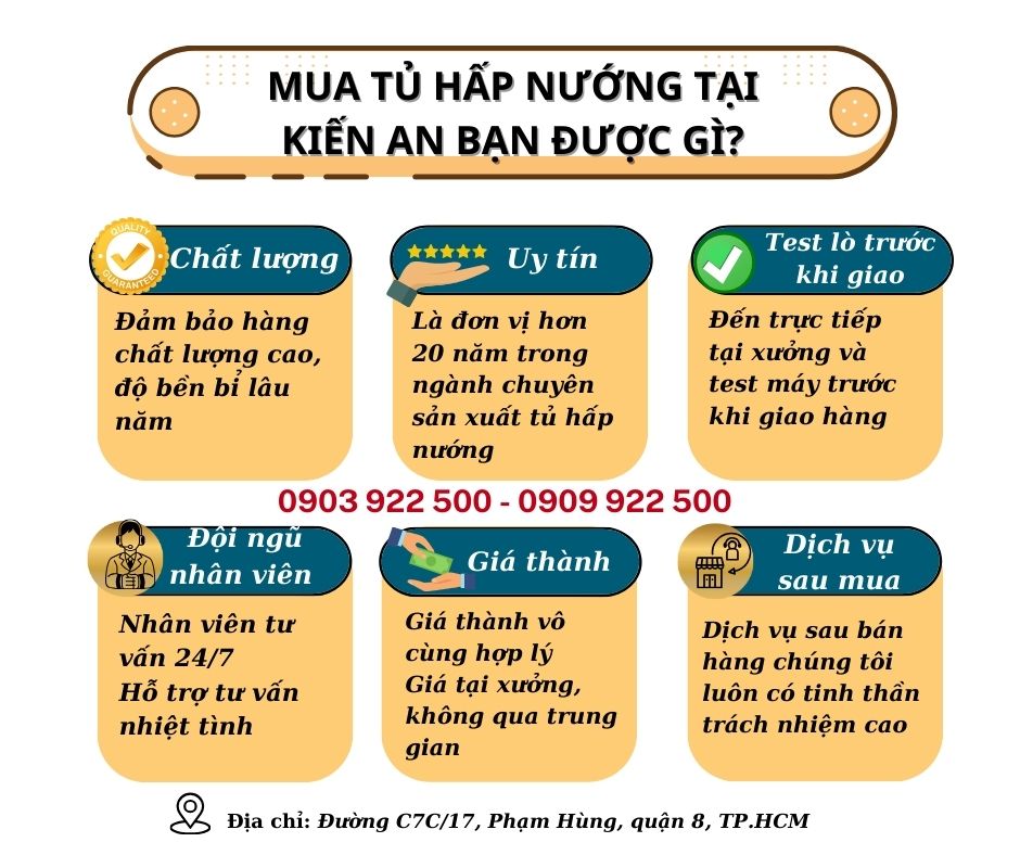 KHI MUA TỦ HẤP NƯỚNG ĐA NĂNG TẠI KIẾN AN, BẠN SẼ ĐƯỢC GÌ