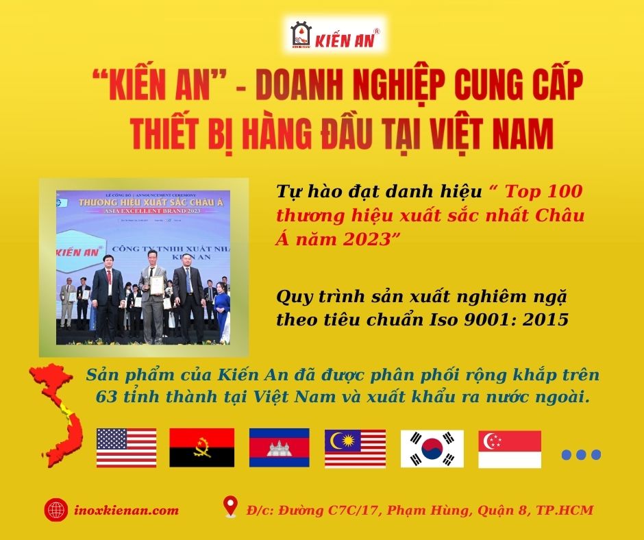 KIẾN AN - ĐỊA CHỈ CUNG CẤP CÁC THIẾT BỊ LÀM BÁNH MÌ HIỆN ĐẠI