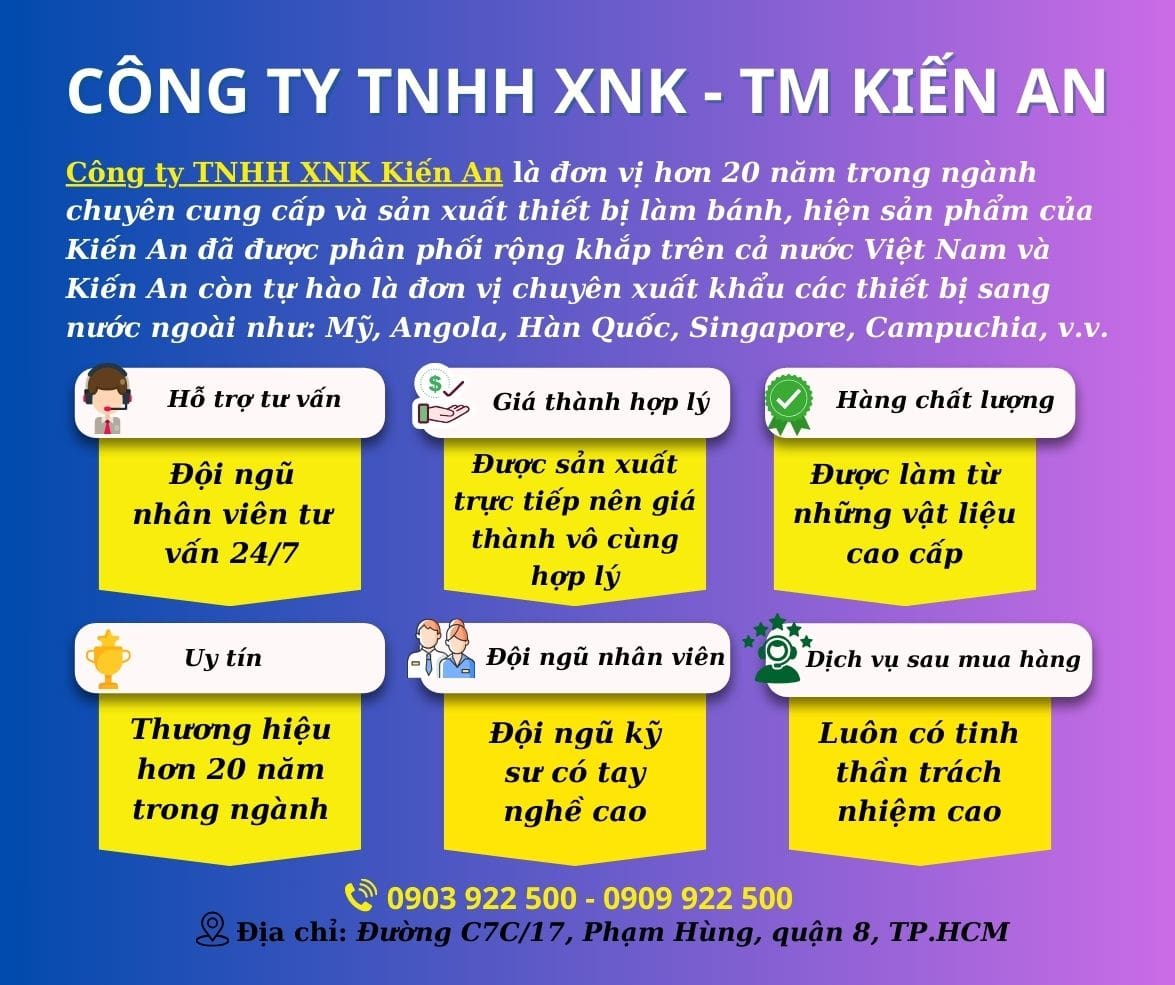 Kiến An thương hiệu số 1 được nhiều cơ sở lựa chọn