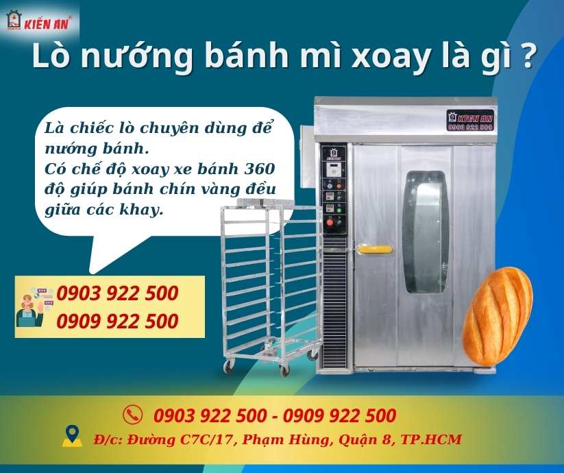Lò bánh mì xoay là gì