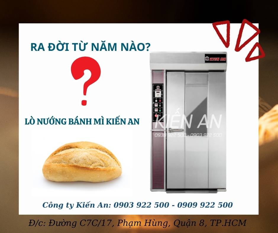 Lò nướng bánh Kiến An xuất hiện lần đầu vào năm nào?
