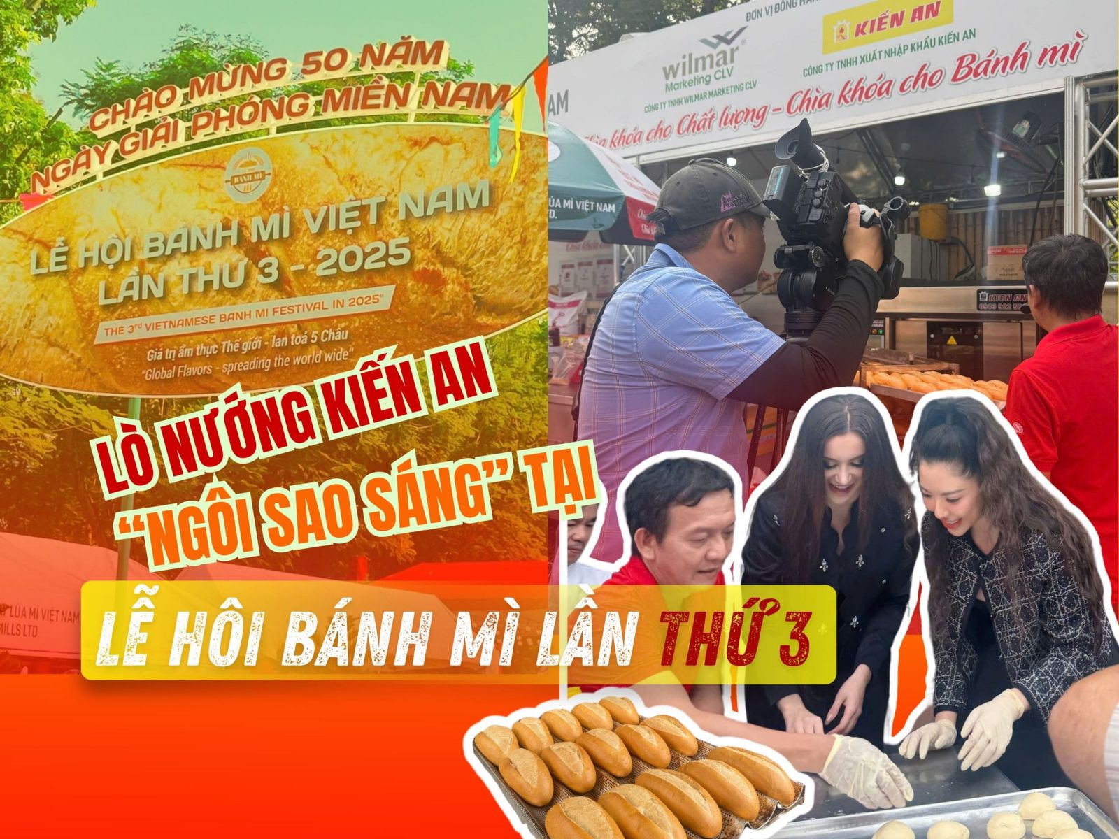 Lò nướng Kiến An - ngôi sao sáng tại Lễ hội Bánh mì lần 3