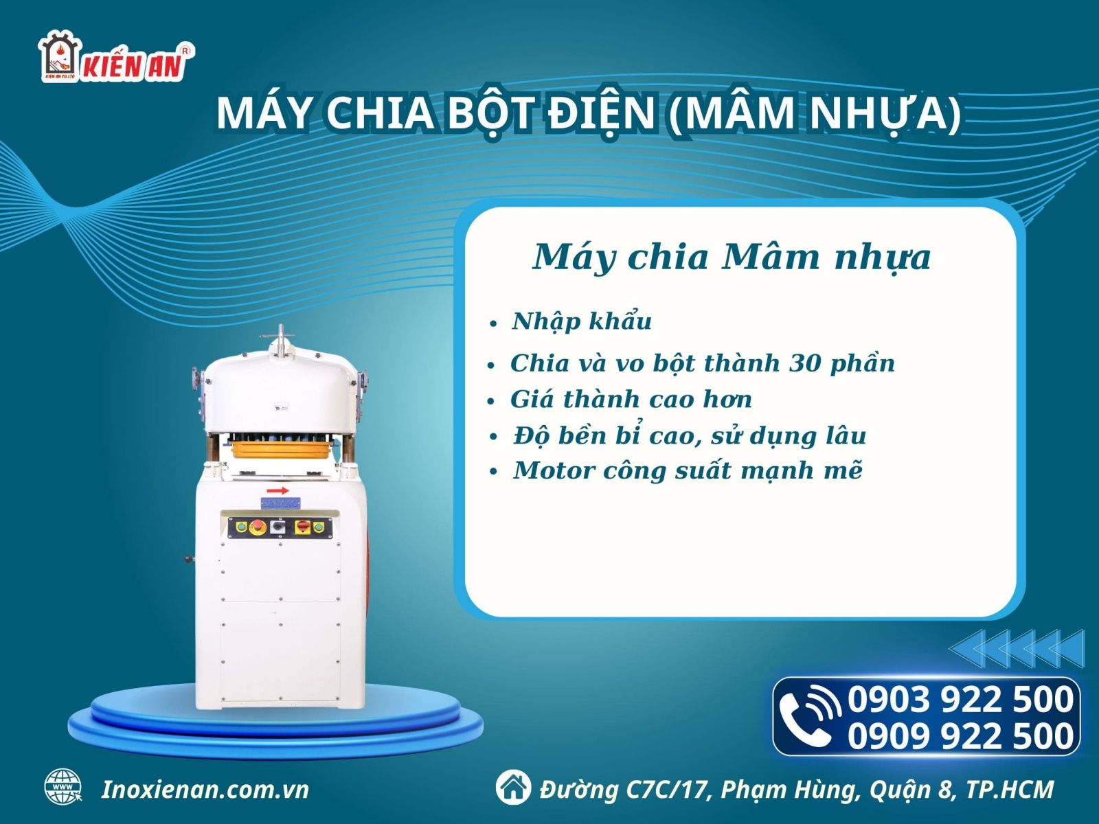 Máy chia vo tròn (hay còn gọi máy chia bo tròn)