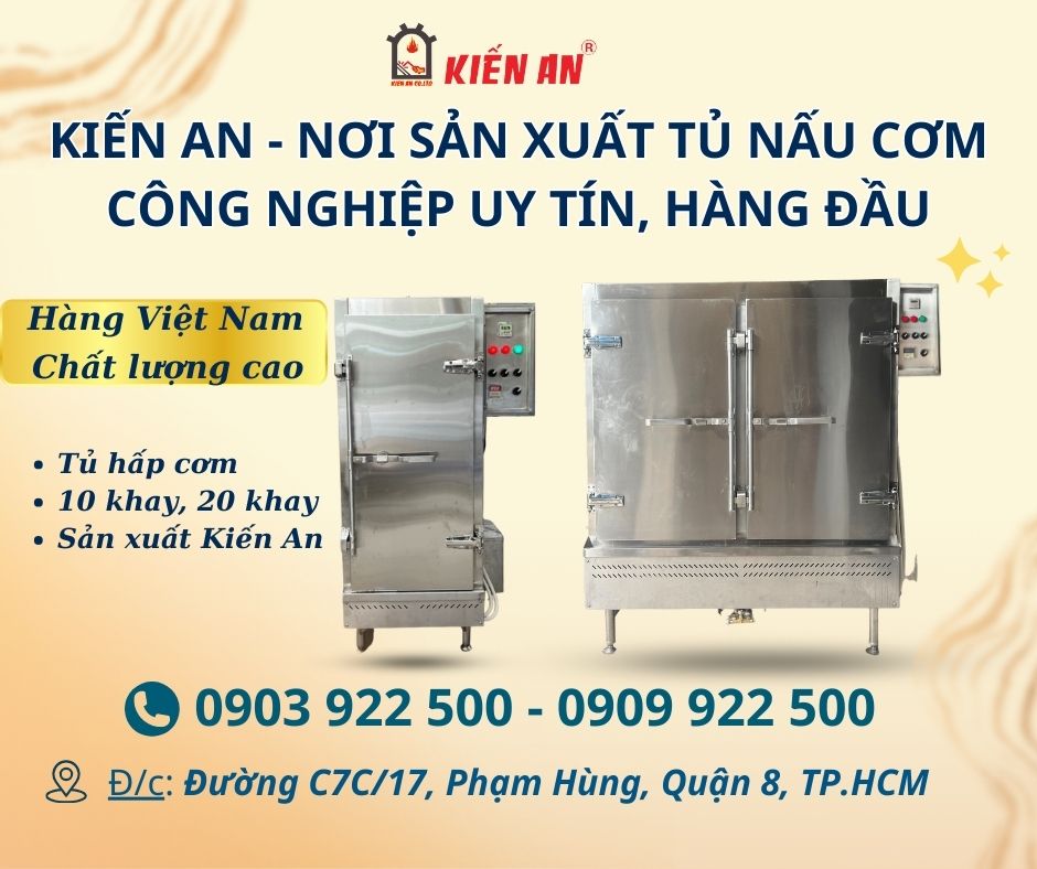 Mua tủ cơm công nghiệp ở đâu tốt - giá thành hợp lý