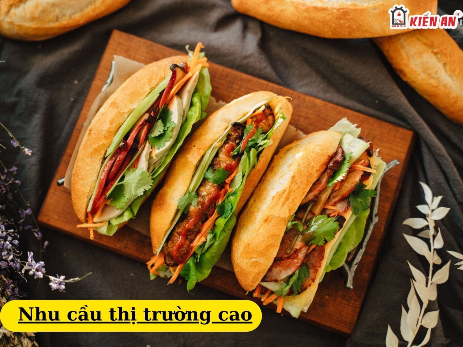 Nhu cầu thị trường cao