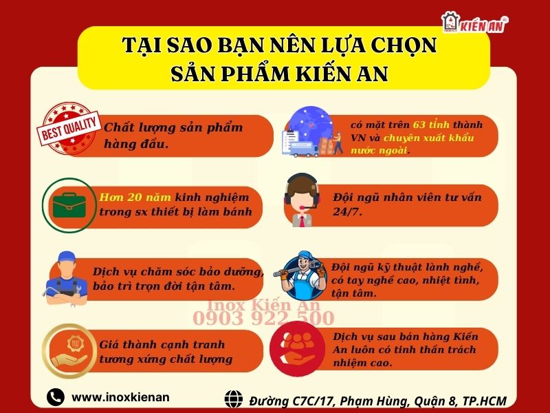 Tại sao bạn nên lựa chọn sản phẩm Kiến An