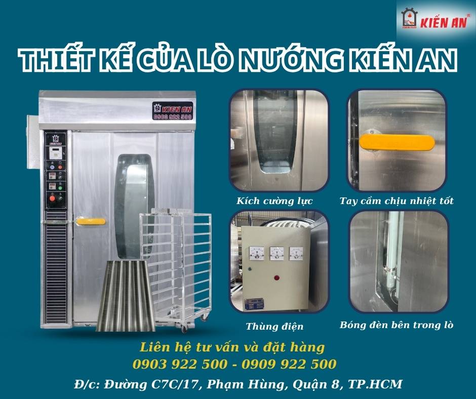 Thiết kế của lò nướng Kiến An
