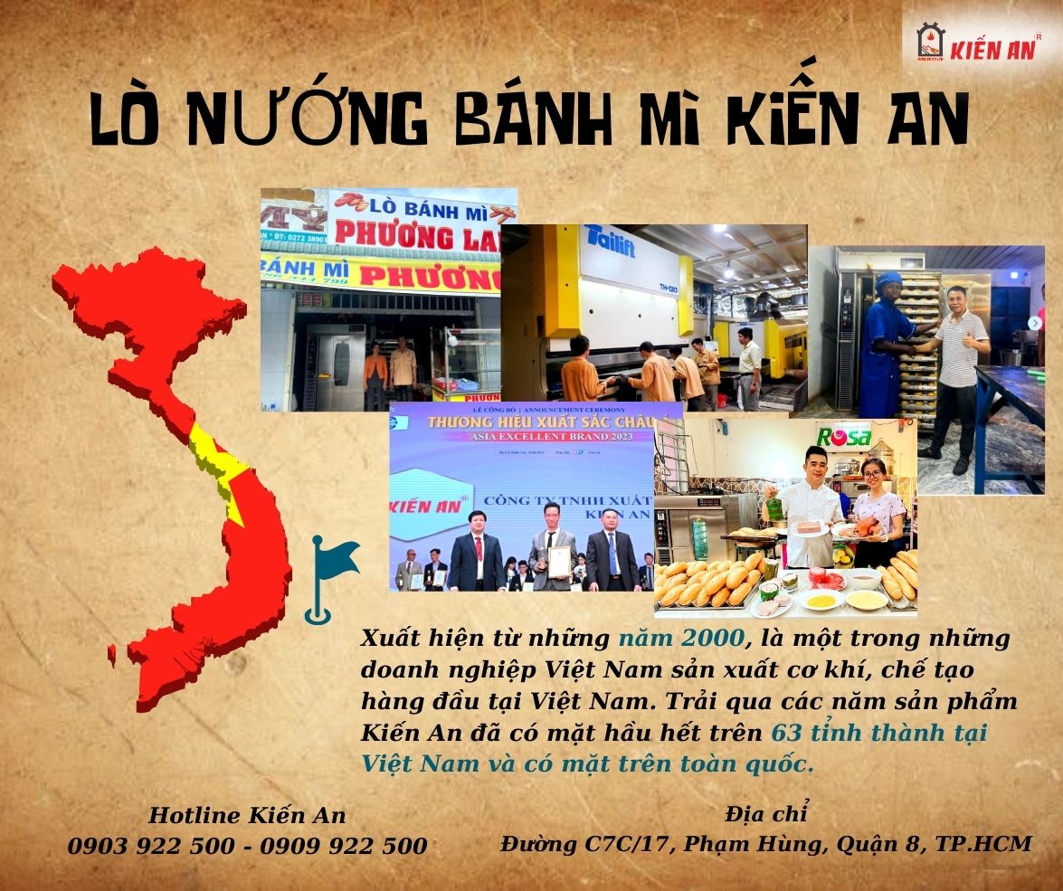 Thương hiệu lò kiến an được ra đời từ năm nào?