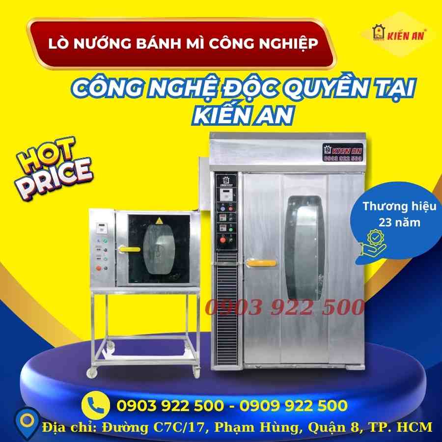 Lò nướng bánh mì Kiến An với lò nướng bánh mì thông thường có gì khác biệt