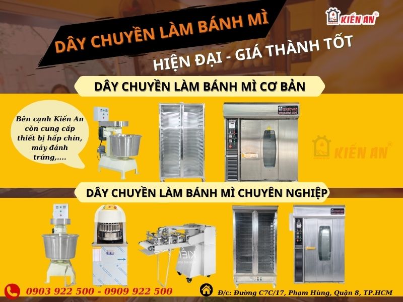 Vì sao lò nướng bánh mì gần đây được nhiều khách hàng lựa chọn - Kiến An