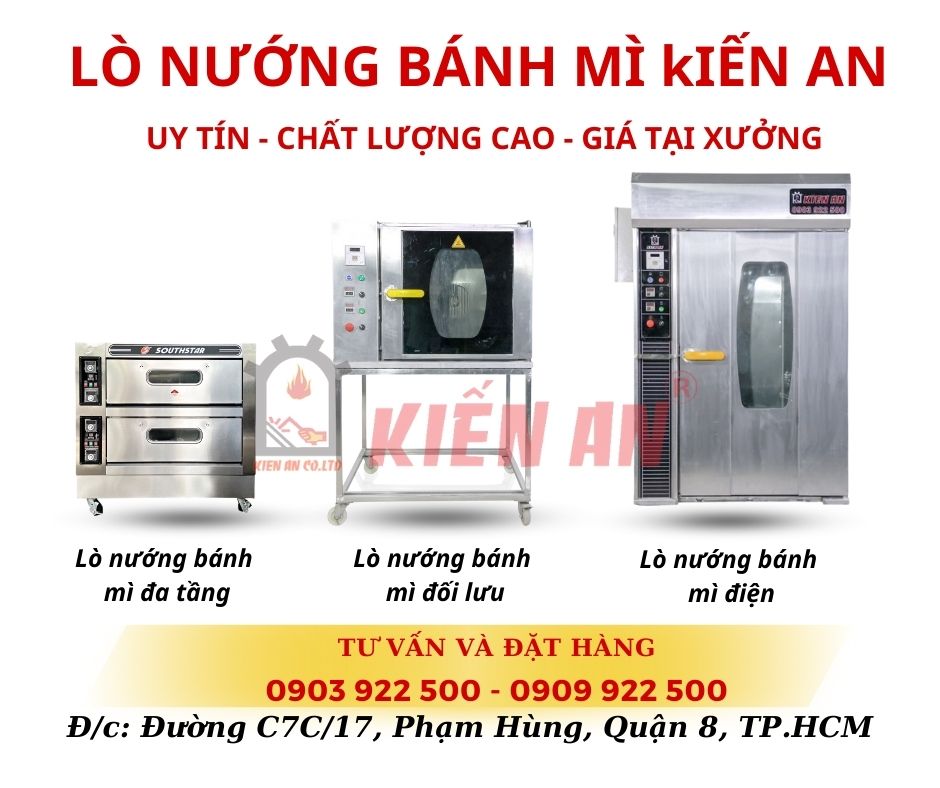Các điều cần lưu ý khi lựa chọn lò nướng bánh mì công nghiệp cho phù hợp