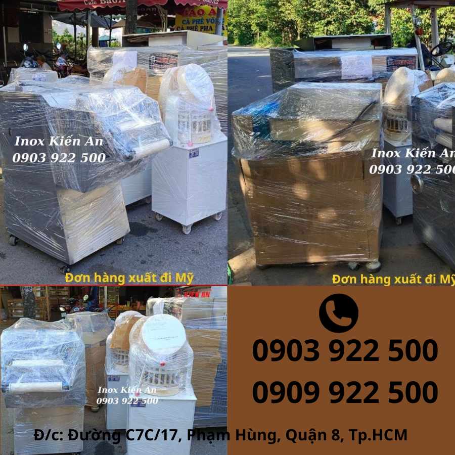 Các đơn hàng máy móc làm bánh xuất đi gần đây