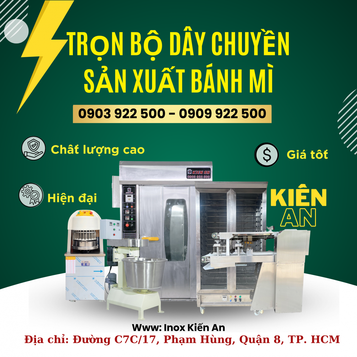 Các sản phẩm nổi bậc của công ty Kiến An