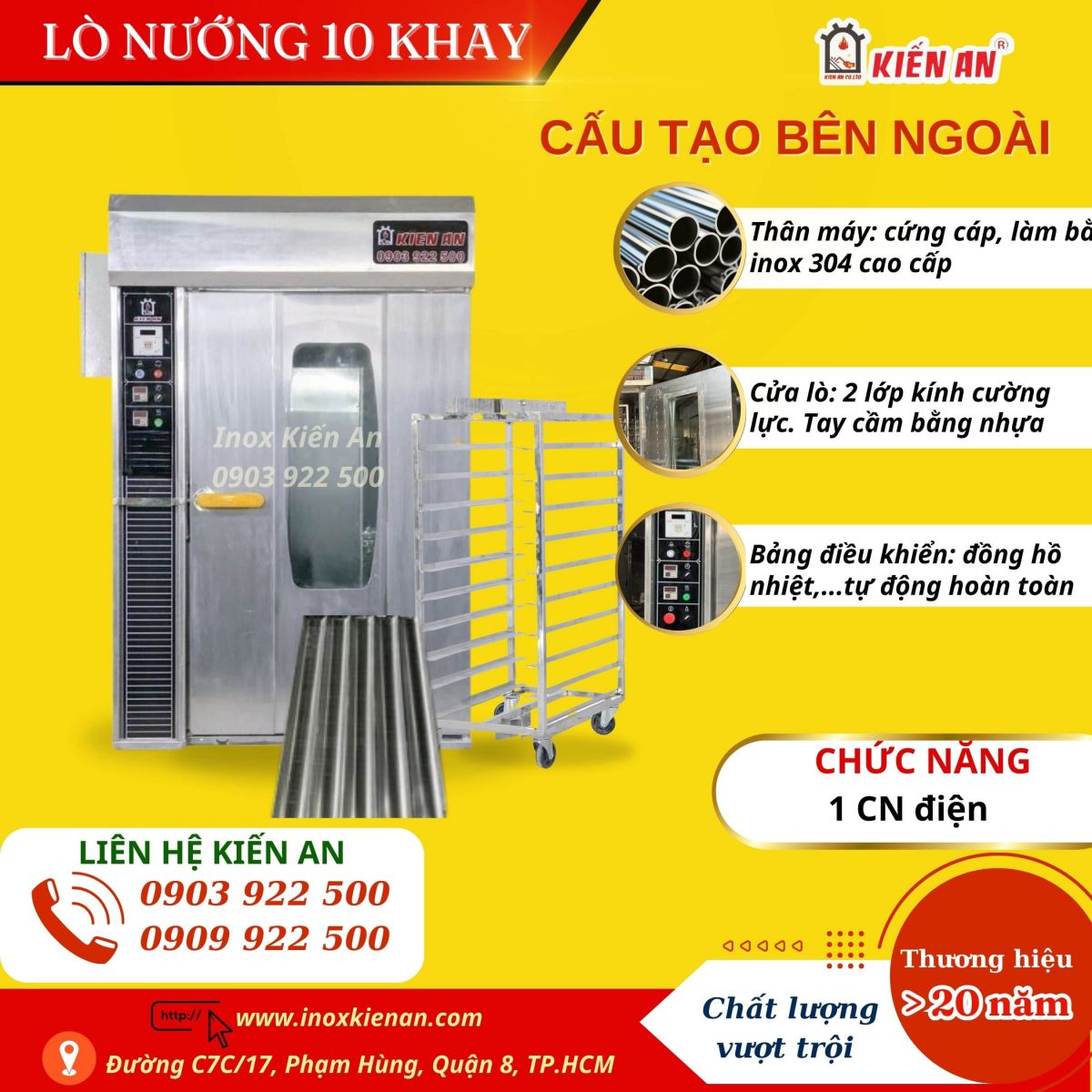 Cấu tạo bên ngoài: hiện đại, mẫu mã đẹp