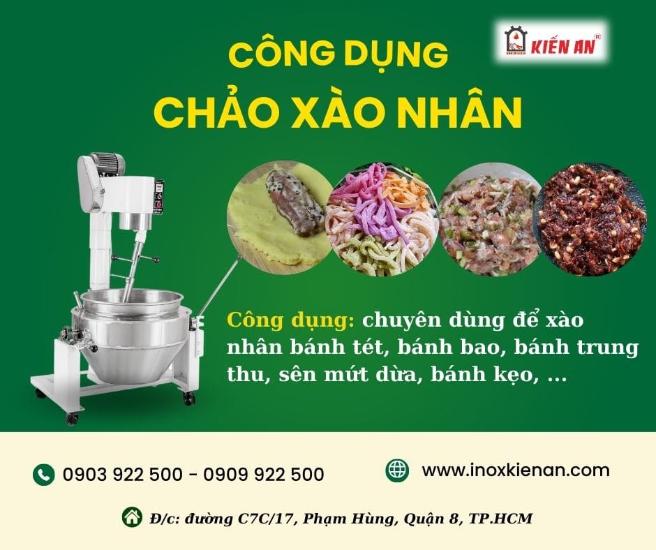 Công dụng của chảo xào nhân công nghiệp