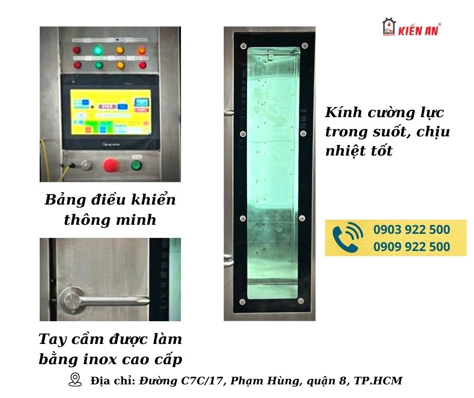 Đặc điểm, cấu tạo của tủ hấp đa năng