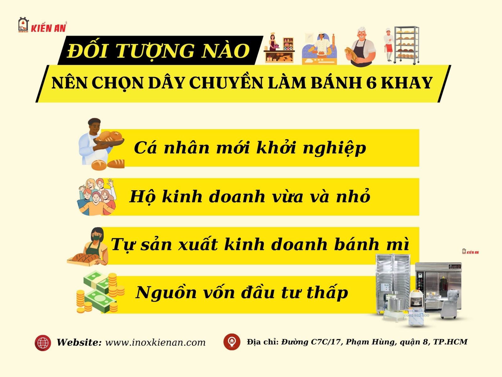 Đối tượng nên dùng lò nướng bánh mì 6 khay