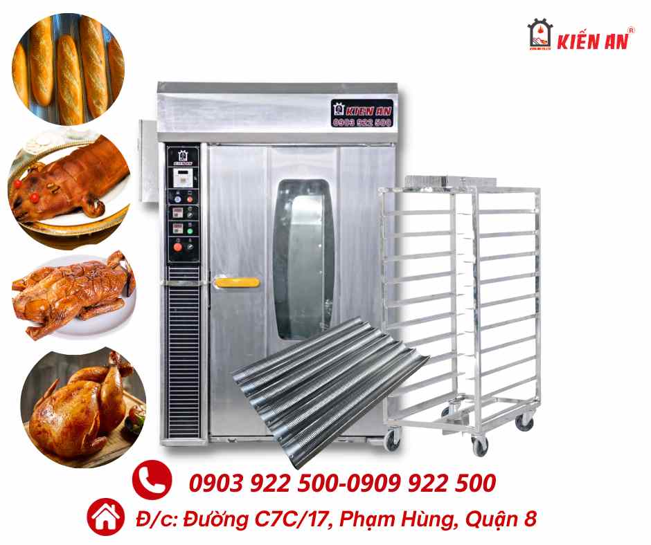 LÒ NƯỚNG GÀ CÔNG NGHIỆP, NĂNG SUẤT VƯỢT TRỘI, TIẾT KIỆM THỜI GIAN