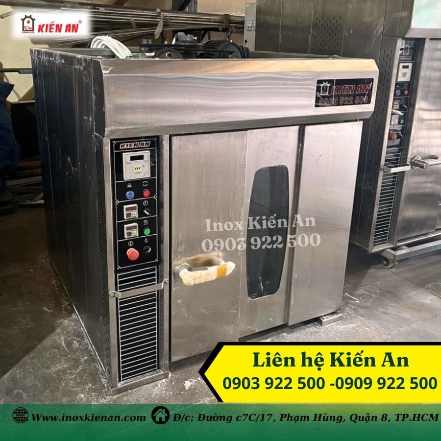Đặc điểm của lò xoay 6 khay Kiến An