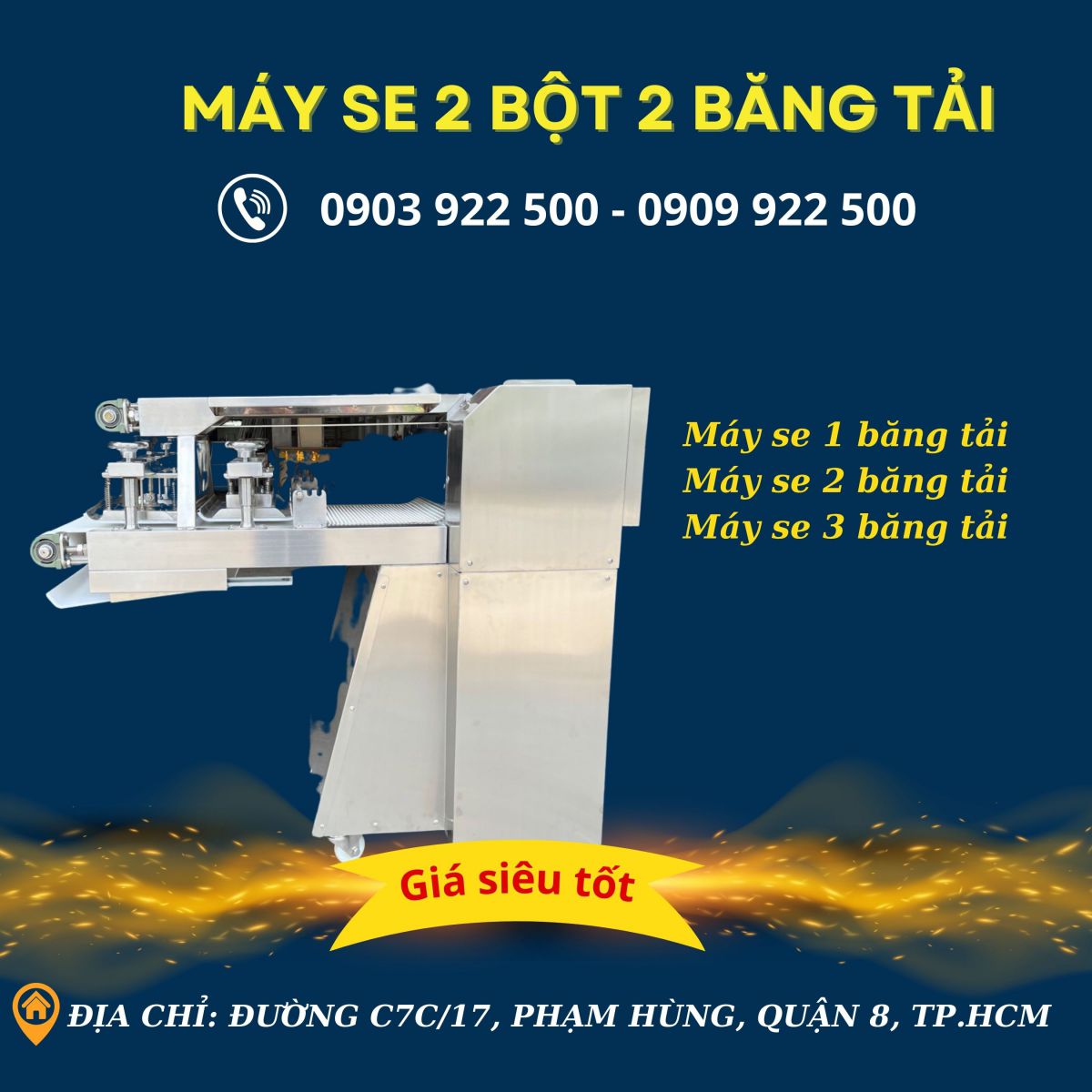 Bộ dây chuyền làm bánh mì, máy ve vột