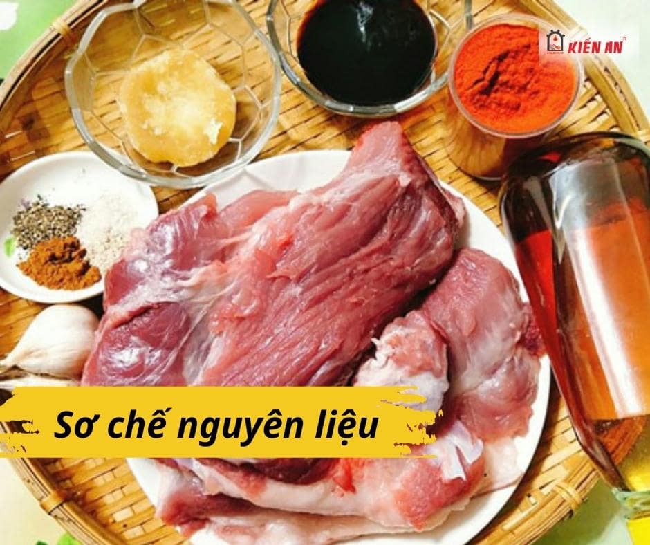 Sơ chế nguyên liệu