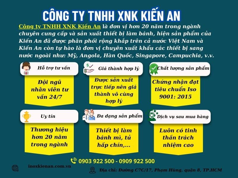 Tại sao bạn nên đầu tư dây chuyền sản xuất làm bánh mì tại Kiến An?