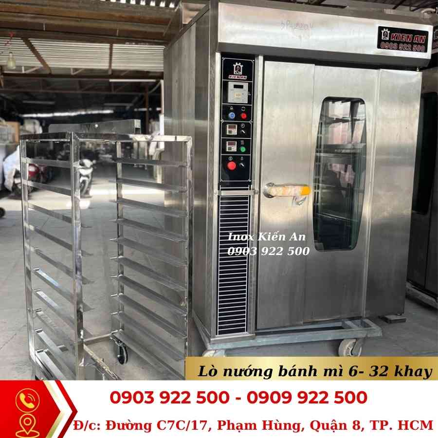 Hình ảnh thực tế lò nướng bánh mì Kiến An