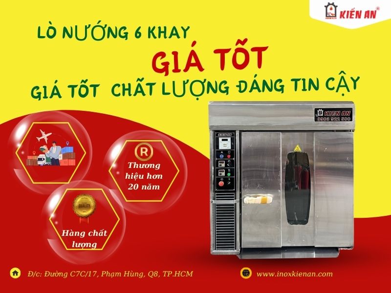 Địa Chỉ Mua Lò Nướng Bánh Mì Xoay 6 Khay Chất Lượng Hàng Đầu“ Không Phải Ai Cũng Biết”