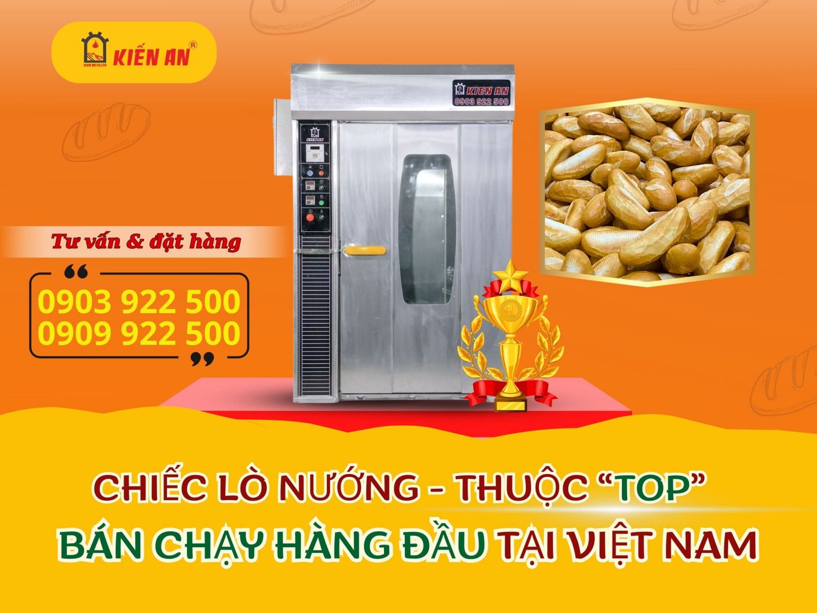 Điều gì khiến lò nướng bánh kiến an thuộc top bán chạy hàng đầu